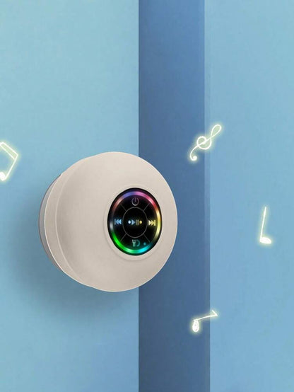Portable & Wireless Speaker, Waterproof Speaker With Suction Cup