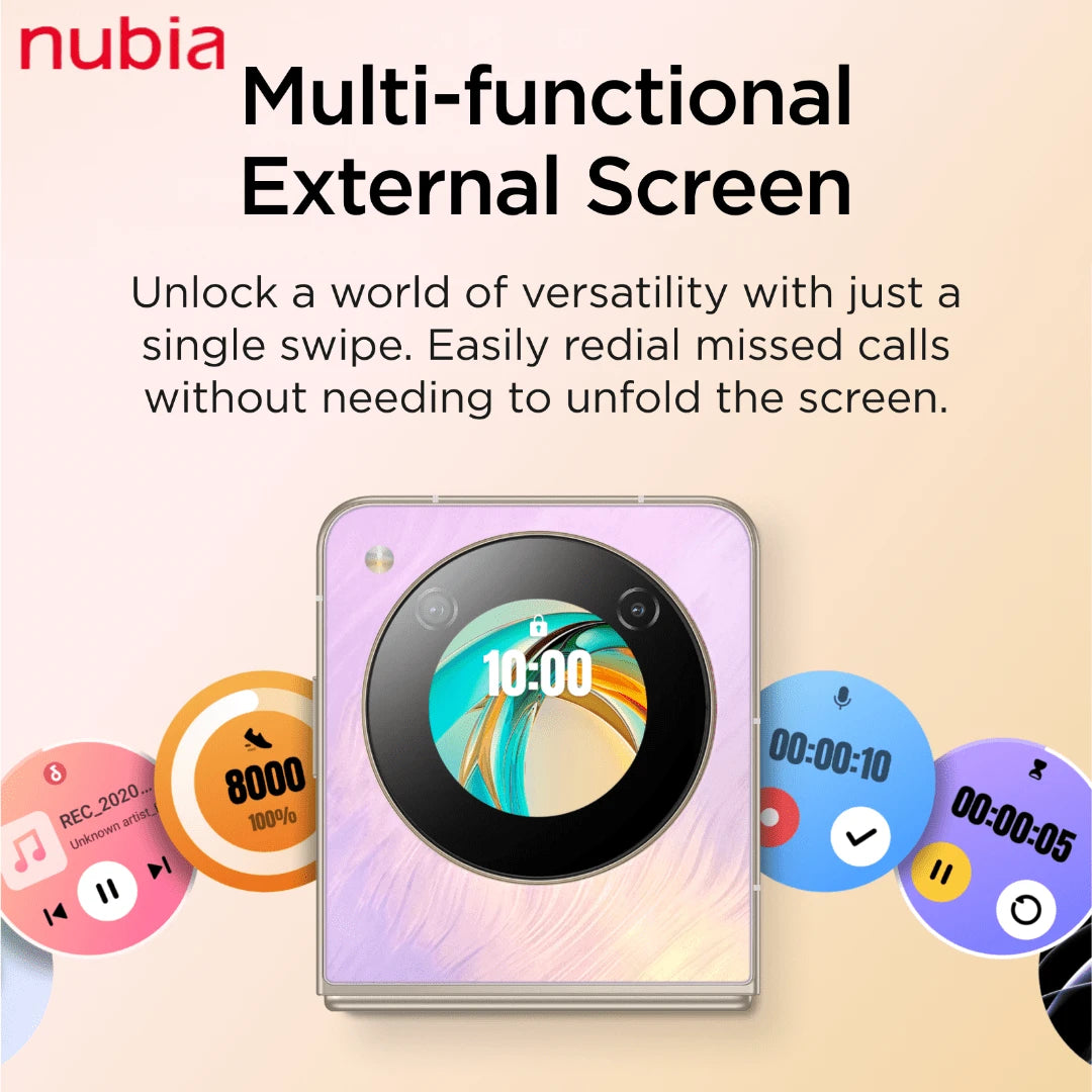 Nubia 5G Flip - Extreme Performance Smartphone