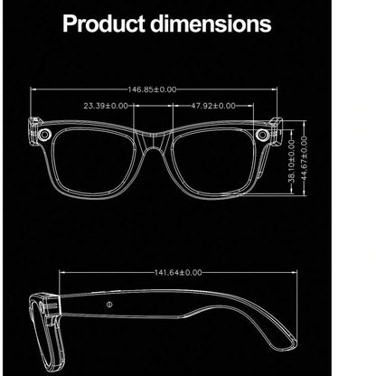 Smart AI Photography And Video Glasses