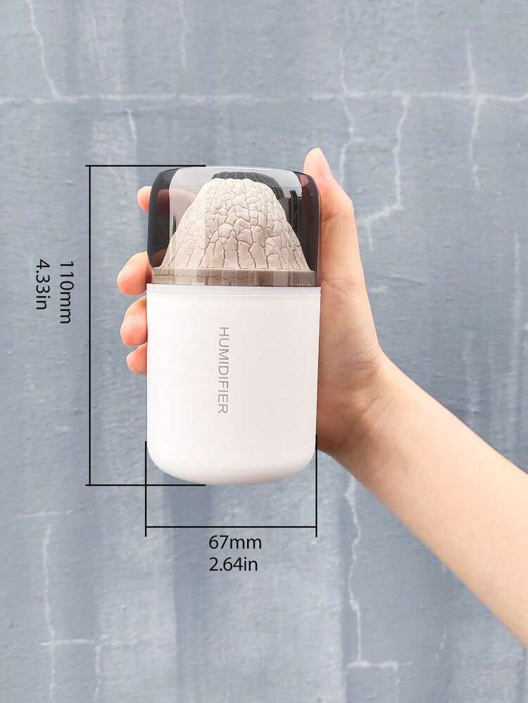 180ml Colourful Volcano Humidifier -  USB Powered