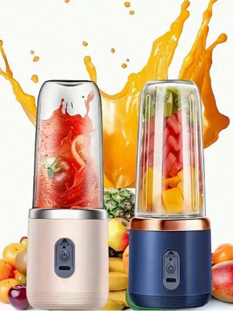 Wireless & Portable USB Charging Juicer With Six-Blade System