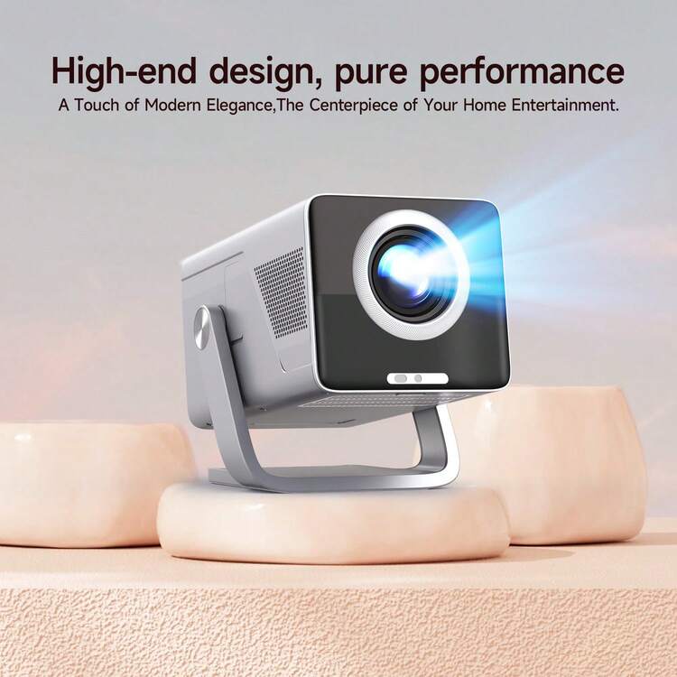 Smart Auto Focus Projector Native 1080P & Supports 8K
