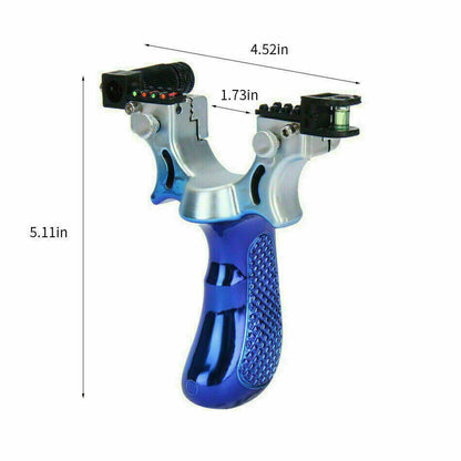 Laser Slingshot with Red Dot Sight