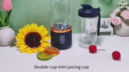 Wireless & Portable USB Charging Juicer With Six-Blade System
